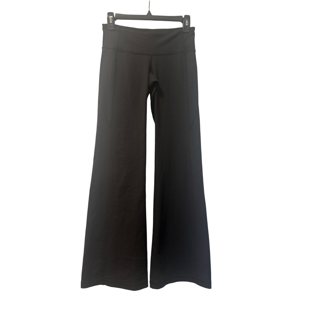 Athleta Black Wide Leg Yoga Pants - Womens SP